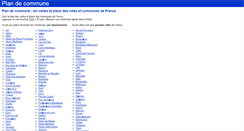 Desktop Screenshot of plan-de-commune.fr