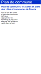 Mobile Screenshot of plan-de-commune.fr
