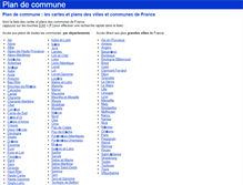 Tablet Screenshot of plan-de-commune.fr